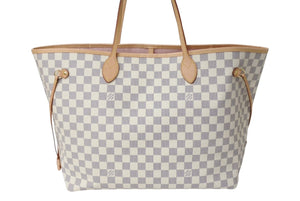 新品同様 新型 LOUIS VUITTON ルイヴィトン ネヴァーフルGM ダミエ アズール ハンドバッグ N40601 中古 4c069756