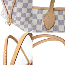 Load image into Gallery viewer, 新品同様 新型 LOUIS VUITTON ルイヴィトン ネヴァーフルGM ダミエ アズール ハンドバッグ N40601 中古 4c069756