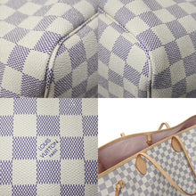 Load image into Gallery viewer, 新品同様 新型 LOUIS VUITTON ルイヴィトン ネヴァーフルGM ダミエ アズール ハンドバッグ N40601 中古 4c069756