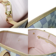 Load image into Gallery viewer, 新品同様 新型 LOUIS VUITTON ルイヴィトン ネヴァーフルGM ダミエ アズール ハンドバッグ N40601 中古 4c069756