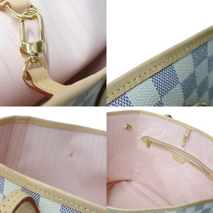 新品同様 新型 LOUIS VUITTON ルイヴィトン ネヴァーフルGM ダミエ アズール ハンドバッグ N40601 中古 4c069756