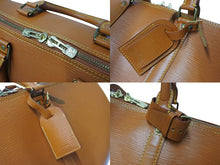 Load image into Gallery viewer, 極美品 LOUIS VUITTON ルイヴィトン キーポル55 ボストンバッグ ジパングゴールド エピレザー M42958 中古 4c069766