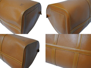極美品 LOUIS VUITTON ルイヴィトン キーポル55 ボストンバッグ ジパングゴールド エピレザー M42958 中古 4c069766