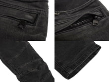 Load image into Gallery viewer, BALMAIN バルマン デニム パンツ ブラック ボトムス バイカー コットン サイズ29 S5HT551 美品 中古 4c069791