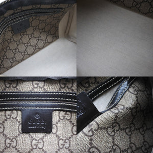 GUCCI グッチ ハンドバッグ 190257 497717 GGスプリーム タトゥープリント ハートチャーム レザー ゴールド金具 美品 中古 4c069810 