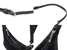 Load image into Gallery viewer, 極美品 LOUIS VUITTON ルイヴィトン リトル ブローニュ ハンドバッグ M92142 モノグラム サテン ブラック 中古 4c069811