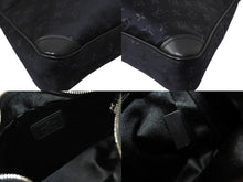 Load image into Gallery viewer, 極美品 LOUIS VUITTON ルイヴィトン リトル ブローニュ ハンドバッグ M92142 モノグラム サテン ブラック 中古 4c069811