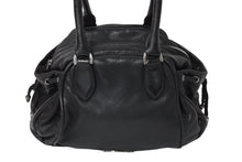 Load image into Gallery viewer, [USED/中古]CHROME HEARTS クロムハーツ ハンドバッグ  SQRRY JO FILI SM ブラック レザー シルバー925 シルバー金具 Bランク 中古 4c069821