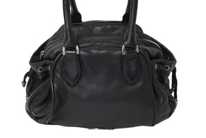 [USED/中古]CHROME HEARTS クロムハーツ ハンドバッグ  SQRRY JO FILI SM ブラック レザー シルバー925 シルバー金具 Bランク 中古 4c069821