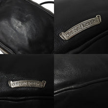 Load image into Gallery viewer, [USED/中古]CHROME HEARTS クロムハーツ ハンドバッグ  SQRRY JO FILI SM ブラック レザー シルバー925 シルバー金具 Bランク 中古 4c069821