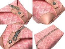 Load image into Gallery viewer, 激レア GOYARD ゴヤール BOEING25 ボーイング25 ポーチ クラッチバッグ セカンドバッグ PVC ピンク美品 中古 4c069880