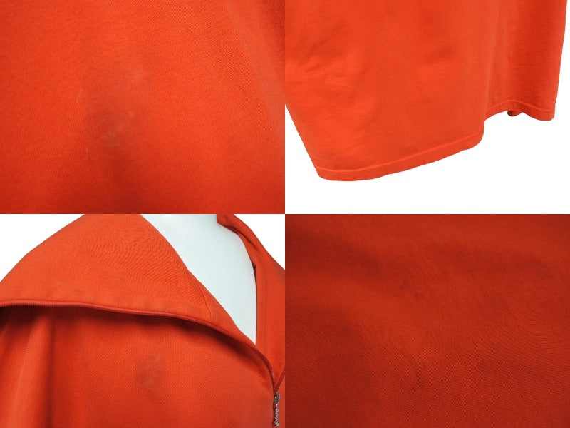 BALENCIAGA - BALENCIAGA バレンシアガ SS18 SINNERS ハーフジップ トップス レッド コットン 486144 中古 美品 4c070043 BALENCIAGA バレンシアガ SS18 SINNERS ハーフジップ トップス