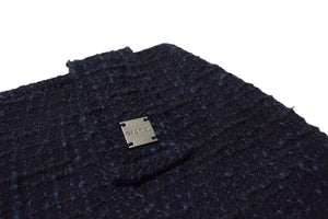 CHANEL シャネル ツイードスカート P17612V09981 サイズ36 ココマーク フランス製 ネイビー系 美品 中古 4c071423