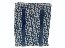Load image into Gallery viewer, Christian Dior ディオール ハンドバッグ カバン スピーディ キャンバス トロッター柄 ネイビー 良品中古 4c071473