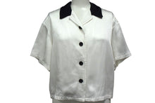 Load image into Gallery viewer, CHRISTIAN DIOR クリスチャンディオール DiorVibe 半袖シャツ 227B5 イタリア製 ビスコース サイズXS 美品 中古 4c072569