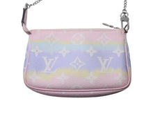 Load image into Gallery viewer, LOUIS VUITTON ルイヴィトン エスカル ミニポシェット アクセソワール アクセサリーポーチ M69269 ピンク グラデーション 美品 中古 4c072842