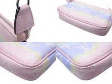 Load image into Gallery viewer, LOUIS VUITTON ルイヴィトン エスカル ミニポシェット アクセソワール アクセサリーポーチ M69269 ピンク グラデーション 美品 中古 4c072842