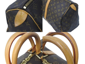 LOUIS VUITTON ルイヴィトン モノグラム キーポル45 ボストンバッグ M41428 ブラウン ゴールド金具 美品 中古 4c072890