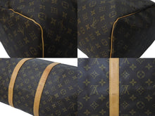 Load image into Gallery viewer, LOUIS VUITTON ルイヴィトン キーポル50 ボストンバッグ M41426 モノグラムキャンバス ブラウン ゴールド金具 美品 中古 4c072892