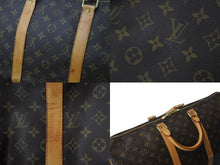 Load image into Gallery viewer, LOUIS VUITTON ルイヴィトン キーポル50 ボストンバッグ M41426 モノグラムキャンバス ブラウン ゴールド金具 美品 中古 4c072892