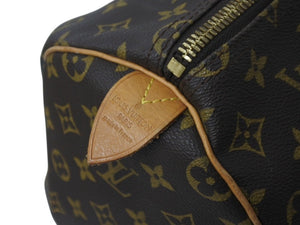 LOUIS VUITTON ルイヴィトン キーポル50 ボストンバッグ M41426 モノグラムキャンバス ブラウン ゴールド金具 美品 中古 4c072894