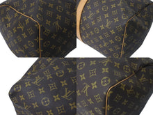 Load image into Gallery viewer, LOUIS VUITTON ルイヴィトン キーポル50 ボストンバッグ M41426 モノグラムキャンバス ブラウン ゴールド金具 美品 中古 4c072894