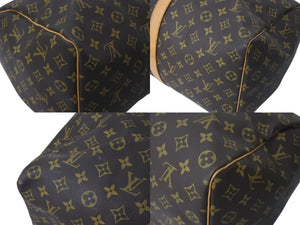 LOUIS VUITTON ルイヴィトン キーポル50 ボストンバッグ M41426 モノグラムキャンバス ブラウン ゴールド金具 美品 中古 4c072894