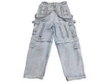 Load image into Gallery viewer, Balenciaga バレンシアガ Raver Baggy Pants 681693 TJW60 レイバーバギーパンツ ユニセックス ブルー サイズ 31 美品 中古 4c072964