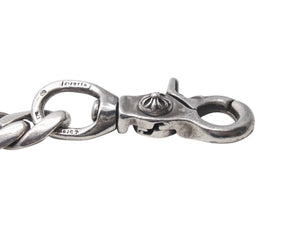 CHROME HEARTS クロムハーツ 1クリップショート Sクラシック ウォレットチェーン 重量約185.9g 全長約38cm 1996/925刻印 美品 中古 4c073084
