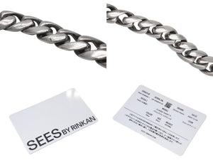 CHROME HEARTS クロムハーツ 1クリップショート Sクラシック ウォレットチェーン 重量約185.9g 全長約38cm 1996/925刻印 美品 中古 4c073084