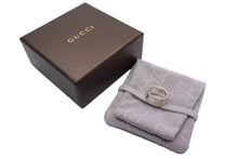 画像をギャラリービューアに読み込む, GUCCI グッチ リング ブランテッド BRANTED カットアウトG 指輪 7g 8号 シルバー925 中古 4c073260 