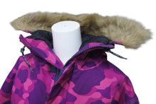 Load image into Gallery viewer, A Bathing Ape X Carhartt Camo Fur Blouson Jacket カモ柄ファーブルゾンジャケット サイズ L 中古 4c074022