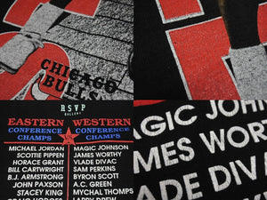 RSVP アールエスヴィーピー VINTAGE ヴィンテージ 90's 1991 NBA Finals Tシャツ A1036 シカゴブルズ レイカーズ ブラック 美品 中古 4c074087