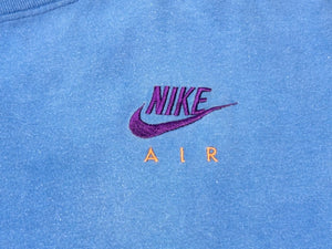 RSVP アールエスヴィーピー VINTAGE ヴィンテージ NIKE ナイキ 90's 銀タグ "NIKE AIR 刺繍" モックネックTシャツ ブルー サイズXL 美品 中古 4c074094 