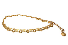 Load image into Gallery viewer, Gianni Versace ジャンニ ヴェルサーチ メデューサ ゴールド チェーン ベルト メッキ ロゴ アクセサリー ジュエリー 小物 美品 中古 4c074278
