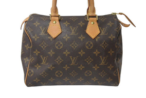 LOUIS VUITTON ルイヴィトン Speedy 25 スピーディー M41528 モノグラム 美品 中古 4c074527