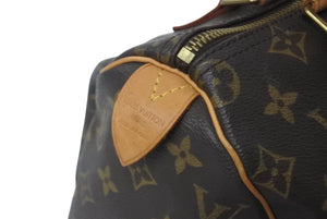 LOUIS VUITTON ルイヴィトン Speedy 25 スピーディー M41528 モノグラム 美品 中古 4c074527