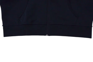 POLO RALPH LAUREN ポロラルフローレン ジップアップパーカー コットン ネイビー ポリエステル サイズXL 美品 中古 4c074726