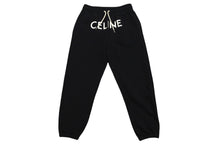 Load image into Gallery viewer, CELINE セリーヌ スウェットパンツ ブラック コットン ユニセックス 2Z056670Q 美品 中古 4c074749