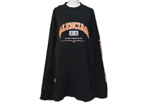 Load image into Gallery viewer, BALENCIAGA バレンシアガ Logo-crash long sleeve ロゴクラッシュ加工ロングスリーブ 681046 TLVJ1 美品 中古 4c074788