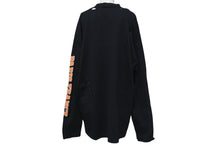 Load image into Gallery viewer, BALENCIAGA バレンシアガ Logo-crash long sleeve ロゴクラッシュ加工ロングスリーブ 681046 TLVJ1 美品 中古 4c074788