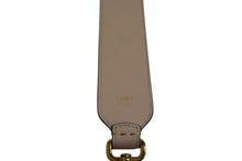 Load image into Gallery viewer, FENDI フェンディ ショルダーストラップ ストラップ レザー ブラック ブラウン ゴールド金具 美品 中古 4c074986