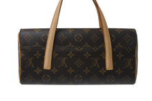 Load image into Gallery viewer, 極美品 LOUIS VUITTON ルイヴィトン モノグラム ソナチネ ハンドバッグ M51902 PVCコーティングキャンバス ヌメ革 ブラウン 中古 4c076598