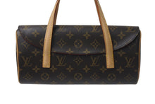 Load image into Gallery viewer, 極美品 LOUIS VUITTON ルイヴィトン モノグラム ソナチネ ハンドバッグ M51902 PVCコーティングキャンバス ヌメ革 ブラウン 中古 4c076598