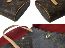 Load image into Gallery viewer, 極美品 LOUIS VUITTON ルイヴィトン モノグラム ソナチネ ハンドバッグ M51902 PVCコーティングキャンバス ヌメ革 ブラウン 中古 4c076598