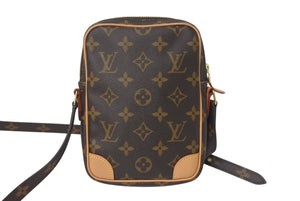 極美品 LOUIS VUITTON ルイヴィトン ゲーム オン パナム ショルダーバッグ モノグラム ブラウン ハート M57450 中古 4c075074