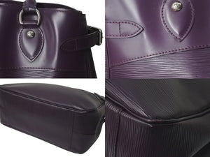 LOUIS VUITTON ルイヴィトン パッシィPM ハンドバッグ M5926K エピ レザー パープル シルバー金具 美品 中古 4c075301