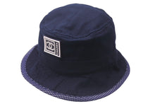 Load image into Gallery viewer, 極美品 CHANEL シャネル スポーツライン バケットハット サファリハット ココマーク イタリア製 コットン ネイビー サイズS 中古 4c075322