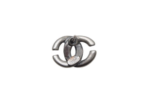 CHANEL シャネル ココマーク ピアス アクセサリー 01A刻印 メタル 1.8g シルバー金具 美品 中古 4c075475