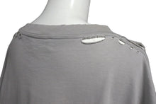 Load image into Gallery viewer, 極美品 BALENCIAGA バレンシアガ 22SS モザイクロゴプリント 半袖Ｔシャツ グレー コットン サイズM 661715 中古 4c075504